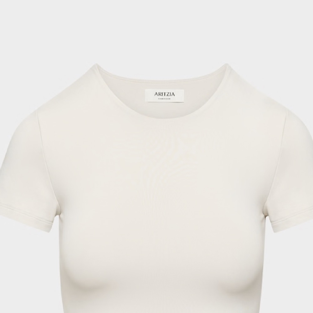 Babaton Contour T Shirt Bodysuit Matte Pearle